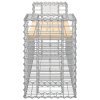 Zahradní lavice gabionový design 183x41x60,5cm masivní borovice 834387