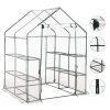 Skleník s 8 policemi 143 x 143 x 195 cm 46914