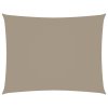 Stínící plachta oxfordská látka obdélníková 2,5 x 3,5 m taupe 135426