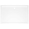 Obdélníková sprchová vanička ABS bílá 80 x 120 cm 148910