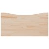 Deska psacího stolu 100 x 50 x 2,5 cm masivní borové dřevo 824430