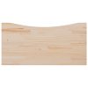 Deska psacího stolu 110 x 60 x 2,5 cm masivní borové dřevo 824445