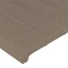 Rám postele bez matrací taupe 90x190 cm textil 3125183