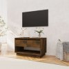 TV skříňka kouřový dub 70 x 41 x 44 cm kompozitní dřevo 812975