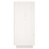 Příborník bílý 120x35x80 cm masivní borové dřevo 814500