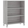 Skříň highboard šedá sonoma 69,5 x 34 x 180 cm kompozitní dřevo 3196089