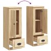 Skříň highboard dub sonoma 36 x 35,5 x 103,5 kompozitní dřevo 816307