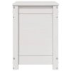 Úložný box bílá 60x32x45,5 cm masivní borové dřevo 823545
