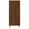 Skříň highboard hnědý dub 57 x 35 x 90 cm kompozitní dřevo 827227