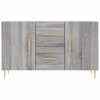 Příborník šedý sonoma 100 x 36 x 60 cm kompozitní dřevo 828162
