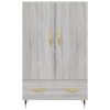 Skříň highboard šedá sonoma 69,5 x 31 x 115 cm kompozitní dřevo 828218