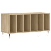 Skříňka na LP desky dub sonoma 100x38x48 cm kompozitní dřevo 831743