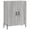 Skříň highboard šedá sonoma 69,5 x 34 x 180 cm kompozitní dřevo 3199567
