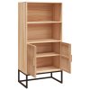 Highboard 60 x 35 x 125 cm kompozitní dřevo 352135