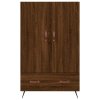 Skříň highboard hnědý dub 69,5 x 31 x 115 cm kompozitní dřevo 828211