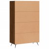 Skříň highboard hnědý dub 69,5 x 31 x 115 cm kompozitní dřevo 828211