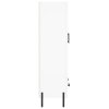 Skříň highboard bílá 69,5 x 31 x 115 cm kompozitní dřevo 830332
