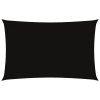 Stínící plachta oxfordská látka obdélníková 2,5 x 5 m černá 135759