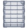 Organizér s 18 středně velkými zásuvkami 38 x 16 x 47 cm 149598