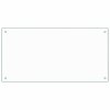 Kuchyňský panel průhledný 100 x 50 cm tvrzené sklo 249476