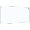 Kuchyňský panel průhledný 80 x 40 cm tvrzené sklo 249469