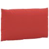 Podušky na palety 3 ks červené oxfordská látka 315070