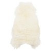 Přehoz na židli z islandské ovčí kůže krémový 70 x 110 cm 335853