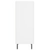 Příborník bílý 34,5 x 34 x 90 cm kompozitní dřevo 830460
