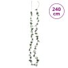 Květinové girlandy 6 ks bílé 240 cm 359070