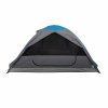 Kempingový stan kopule pro 2 osoby modrý nepromokavý 94324