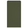 Truhlík olivově zelený 42 x 38 x 75 cm ocel 841580