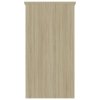 Psací stůl dub sonoma 80 x 40 x 75 cm kompozitní dřevo 801358