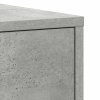 Koupelnová skříňka betonově šedá 30 x 30 x 183,5 cm kompozit 802601