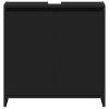 Koupelnová skříňka černá 60 x 33 x 61 cm kompozitní dřevo 802643