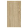 Odkládací stolek dub sonoma 50 x 26 x 50 cm kompozitní dřevo 806690
