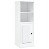Skříň highboard lesklá bílá 36 x 35,5 x 103,5 kompozitní dřevo 816322