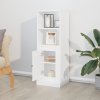 Skříň highboard lesklá bílá 36 x 35,5 x 103,5 kompozitní dřevo 816322