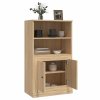 Skříň highboard dub sonoma 60 x 35,5 x 103,5 kompozitní dřevo 816315