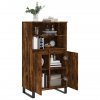 Skříň highboard kouřový dub 60 x 36 x 110 cm kompozitní dřevo 831497