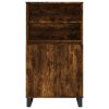 Skříň highboard kouřový dub 60 x 36 x 110 cm kompozitní dřevo 831497