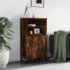 Skříň highboard kouřový dub 60 x 36 x 110 cm kompozitní dřevo 831497