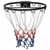 Basketbalová obroučka černá 39 cm ocel 93661