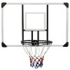 Basketbalový koš s průhlednou deskou 106x69x3 cm polykarbonát 93668