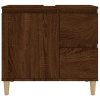 Koupelnová skříňka hnědý dub 65 x 33 x 60 cm kompozitní dřevo 819827