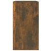 Kosmetická skříňka kouřový dub 80 x 40 x 75 cm kompozitní dřevo 820502