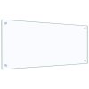 Kuchyňský panel průhledný 90 x 40 cm tvrzené sklo 249472