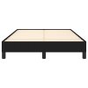 Rám postele bez matrace černý 120 x 200 cm textil 346706