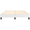 Rám postele bílá 140 x 200 cm umělá kůže 346905