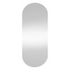 Nástěnné zrcadlo 35 x 80 cm sklo oválné 350456
