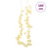 Květinové girlandy 6 ks champagne 180 cm 359055